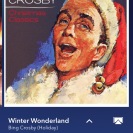 Waaayy fun listening to Christmas classics in winter. And who better than Bing Crosby!